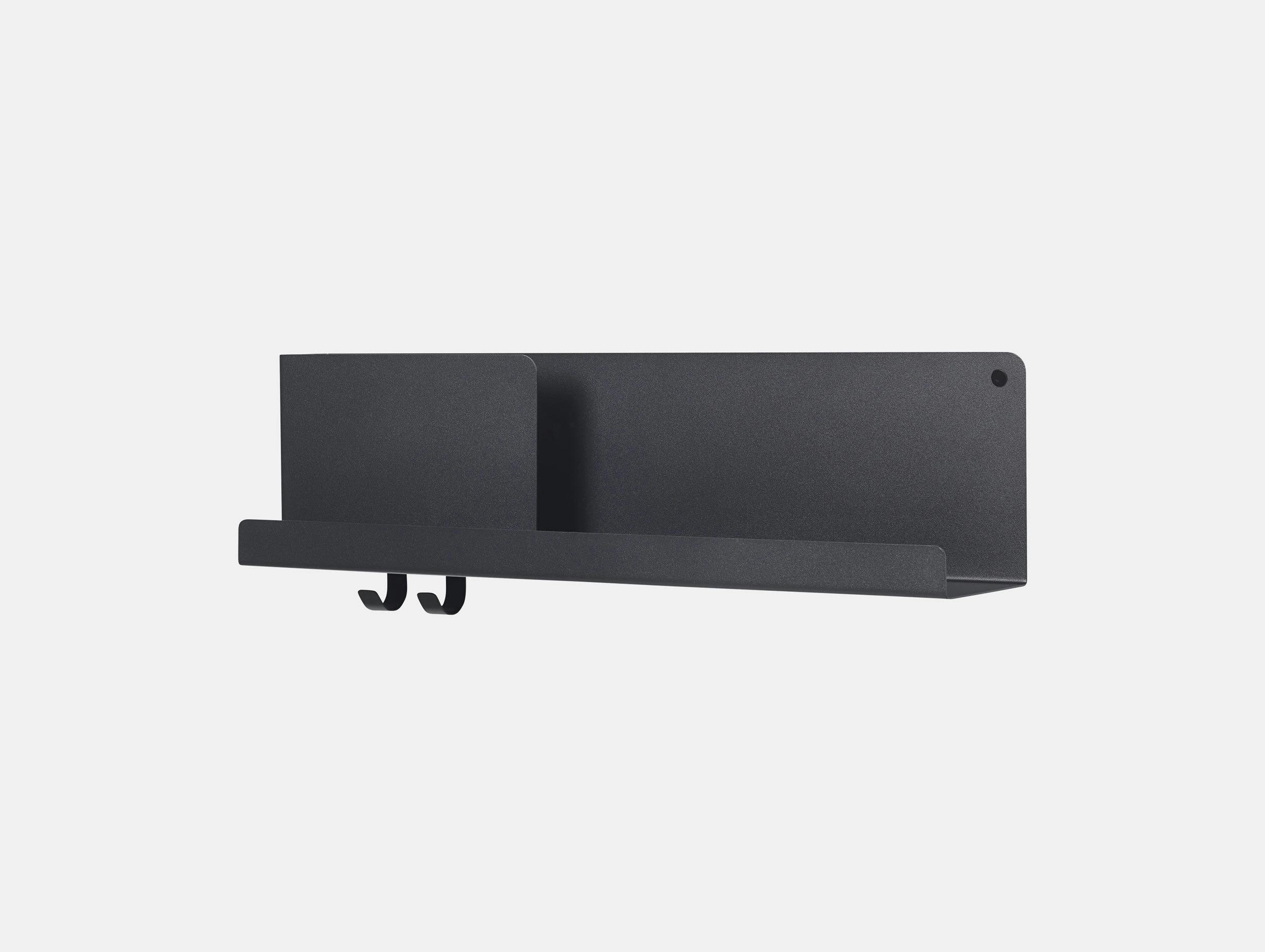 Muuto Folded Shelf Medium Black Johan Van Hengel