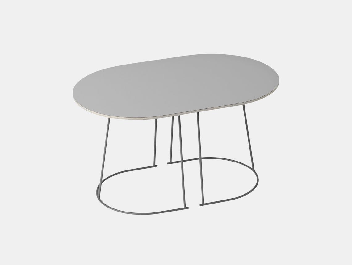 Muuto Airy Coffee Table Small Grey Cecilie Manz