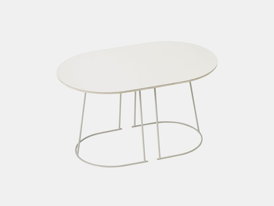 Muuto Airy Coffee Table Small Off White Cecilie Manz