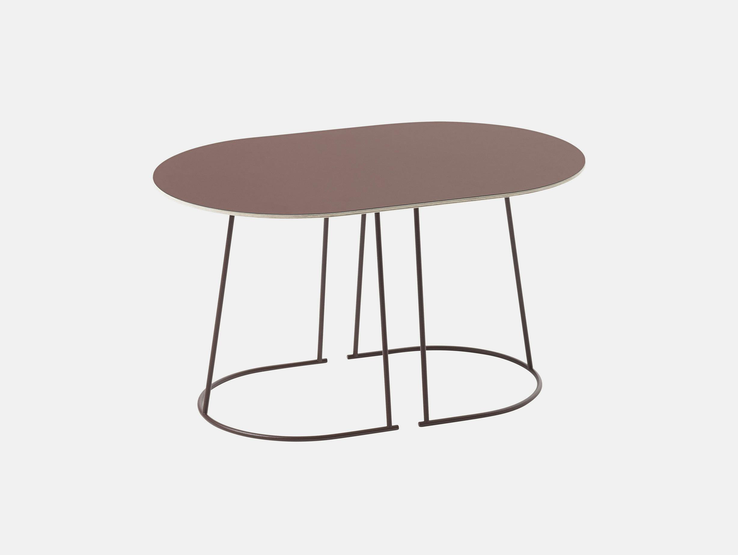 Muuto Airy Coffee Table Small Plum Cecilie Manz
