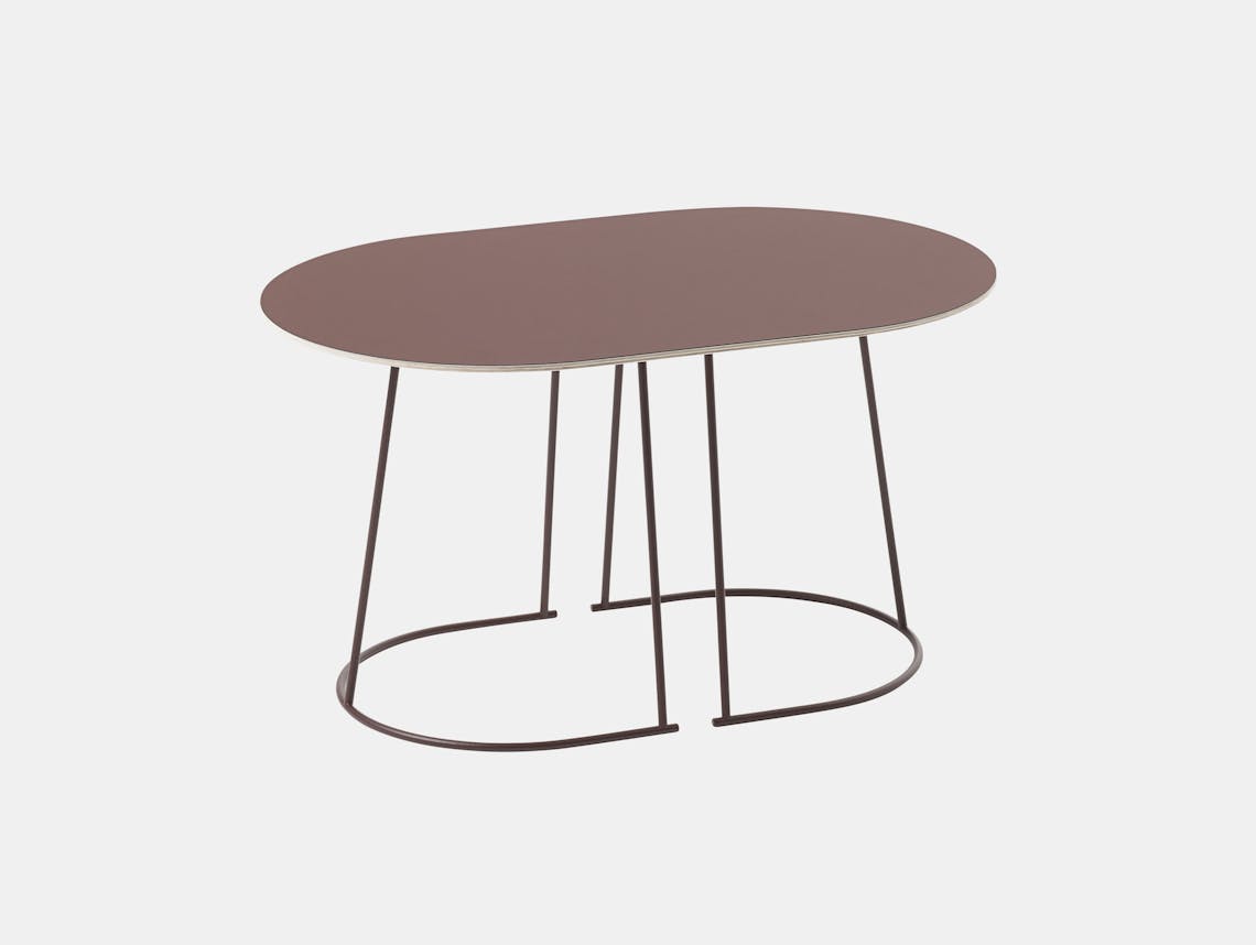 Muuto Airy Coffee Table Small Plum Cecilie Manz