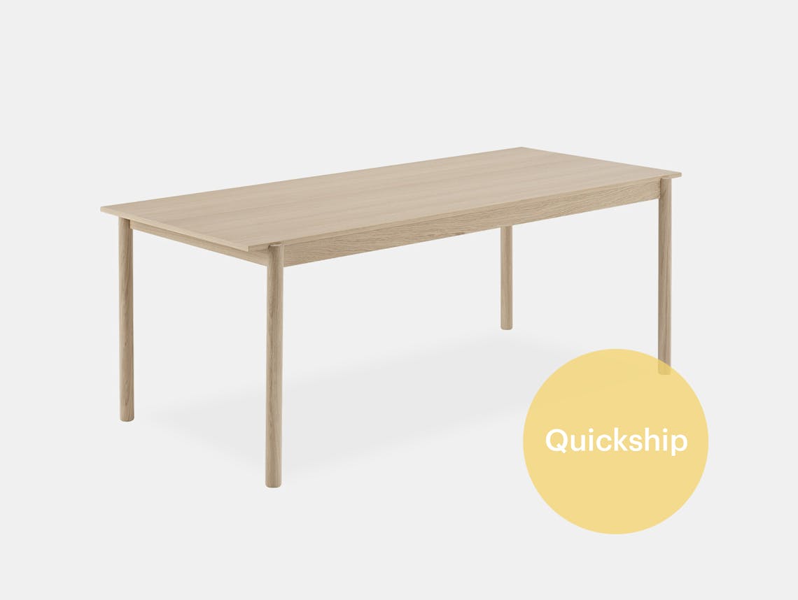 Muuto linear wood table qs