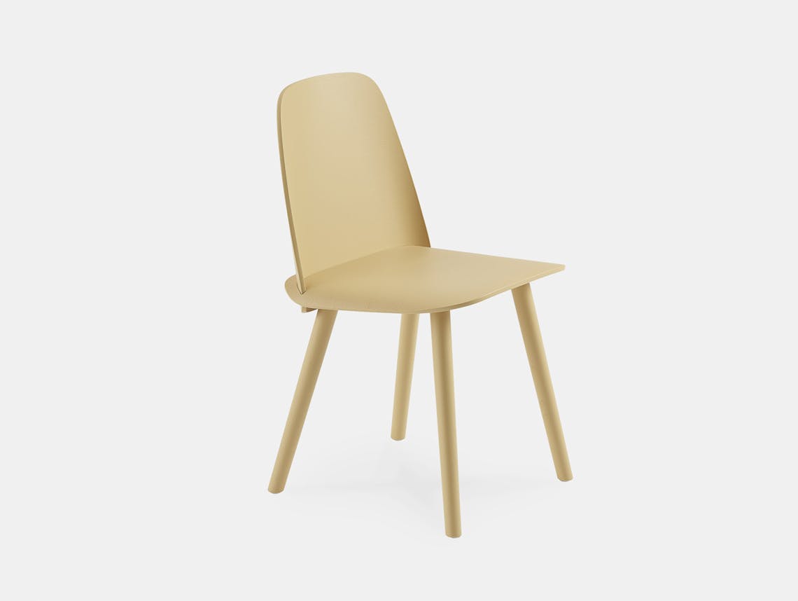 Muuto nerd chair sand yellow