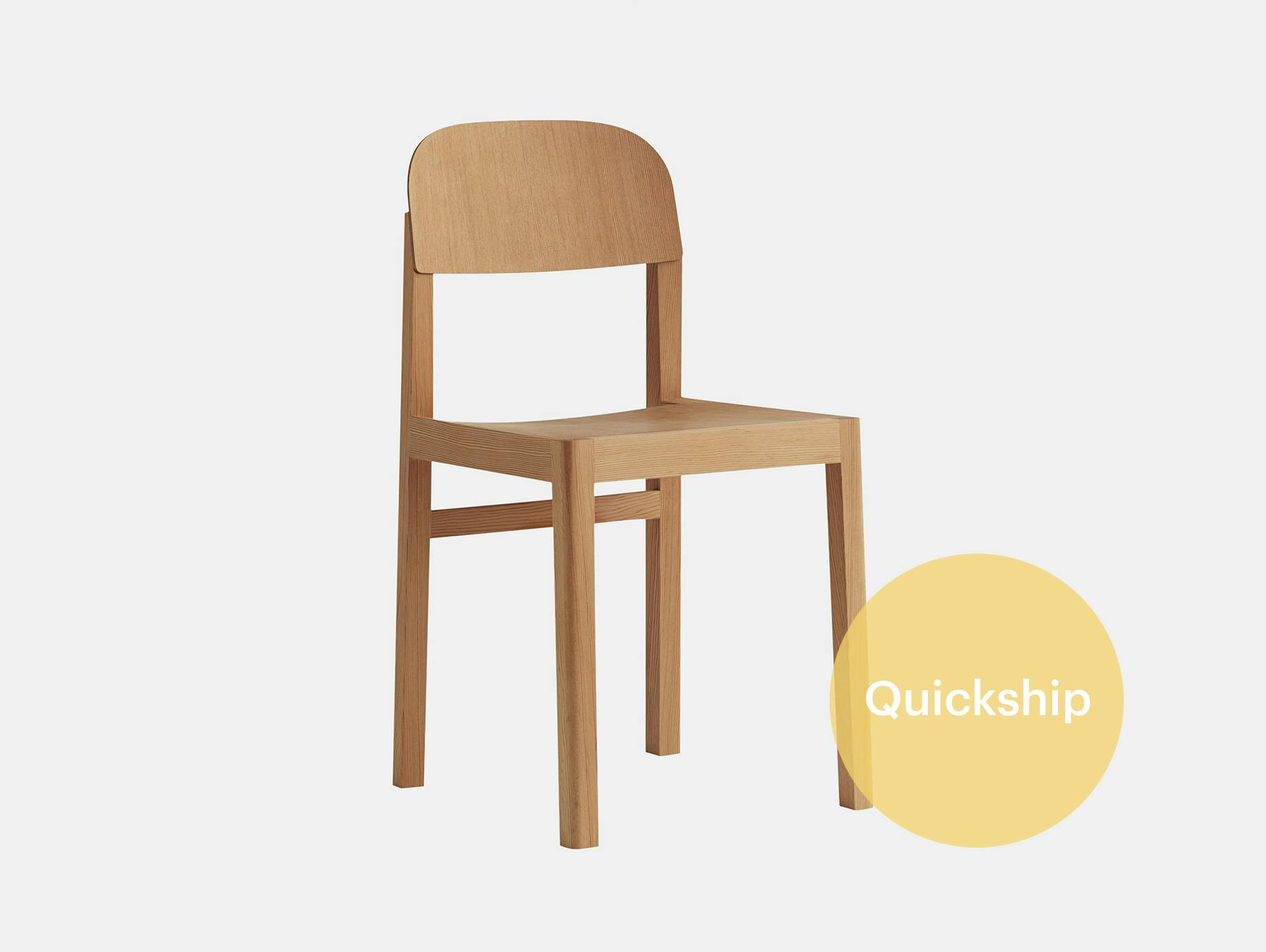 Muuto workshop chair pine qs