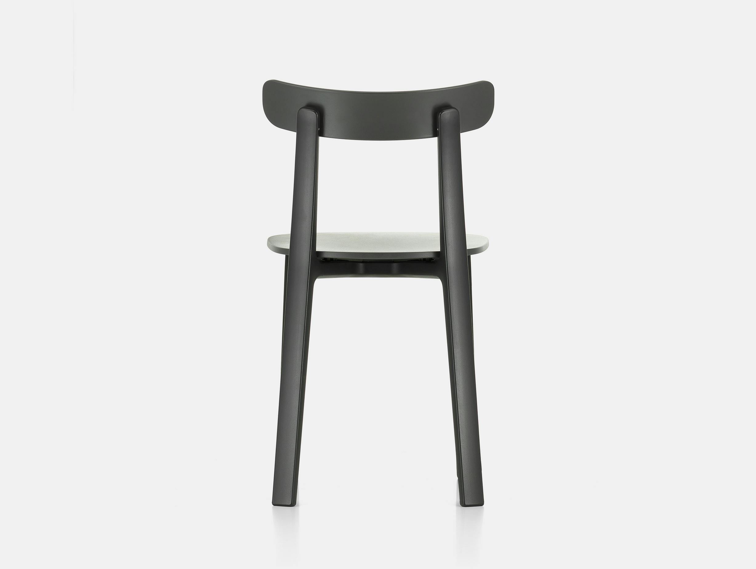 Vitra All Plastic Chair APC Morrison Graphite Grey