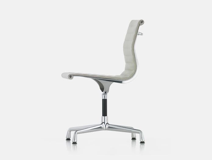 Vitra EA101 Aluminium Group Chair warm grey side